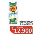 Promo Harga HYDRO COCO Minuman Kelapa Original 250 ml - Alfamidi