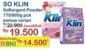 Promo Harga SO KLIN Softergent Korean Camellia, Purple Lavender 770 gr - Indomaret