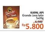 Promo Harga Kapal Api Grande Java Latte 5 pcs - Alfamidi
