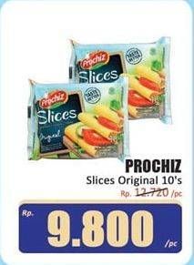 Promo Harga PROCHIZ Slices Original 170 gr - Hari Hari