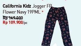 Promo Harga CALIFORNIA KIDS Boy Jog Pants FP Flower Navy 19PML  - Carrefour