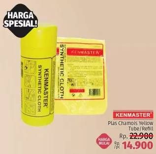 Promo Harga KENMASTER Plas Chamois Yellow, Refill  - LotteMart