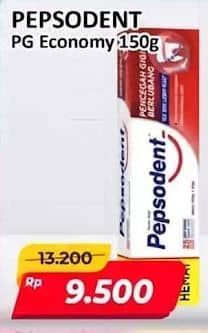 Promo Harga Pepsodent Pasta Gigi Pencegah Gigi Berlubang White 150 gr - Alfamart