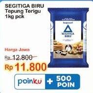 Promo Harga Bogasari Tepung Terigu Segitiga Biru 1000 gr - Indomaret