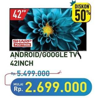 Promo Harga Android/Google TV 42 inch  - Hypermart