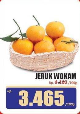 Promo Harga Jeruk Wokam per 100 gr - Hari Hari