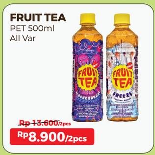 Promo Harga SOSRO Fruit Tea All Variants 500 ml - Alfamart