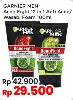 Garnier Men Garnier Men Facial Foam  Diskon 31%, Harga Promo Rp29.500, Harga Normal Rp42.900, Extra Potongan Rp2.000 dengan ShopeePay min transaksi Rp50.000, Cashback Rp6.000 dengan ShopeePay min transaksi Rp15.000,Extra Potongan Rp2.000 Dengan Kredivo min Transaksi Rp50.000