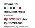 Promo Harga Apple iPhone 13 128 GB, 256 GB, 512 GB  - Erafone