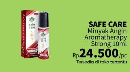Promo Harga Safe Care Minyak Angin Aroma Therapy Strong 10 ml - Guardian