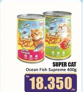 Promo Harga Super Cat Makanan Kucing Ocean Fish Supreme 400 gr - Hari Hari