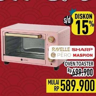 Promo Harga Pero PRO 2475 | Oven Toaster  - Hypermart