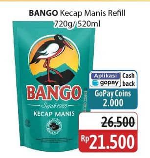 Promo Harga Bango Kecap Manis 520 ml - Alfamidi