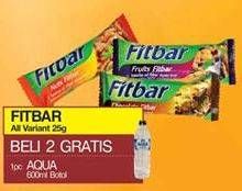 Promo Harga FITBAR Makanan Ringan Sehat All Variants per 2 pouch 25 gr - Yogya