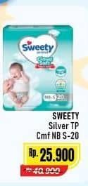 Promo Harga Sweety Silver Comfort Perekat NB-S20 20 pcs - Alfamart