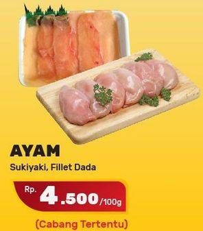Ayam Sukiyaki, Fillet Dada