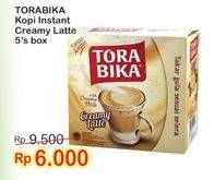 Promo Harga Torabika Creamy Latte 5 pcs - Indomaret