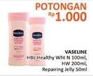 Promo Harga VASELINE Hand Body Lotion/Repairing Jelly  - Alfamidi