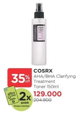 Promo Harga Cosrx AHA/ BHA Clarifying Treatment Toner 150 ml - Watsons