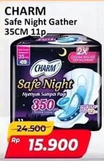 Promo Harga Charm Safe Night Gathers 35cm 11 pcs - Alfamart