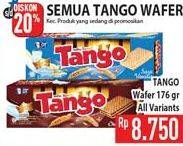Promo Harga TANGO Wafer All Variants 176 gr - Hypermart