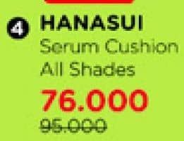 Hanasui Serum Cushion 15 gr Diskon 20%, Harga Promo Rp76.000, Harga Normal Rp95.000