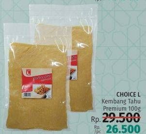 Promo Harga CHOICE L Kembang Tahu Premium 100 gr - LotteMart