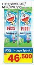 Promo Harga Fitti Pants S40, M32, L28 28 pcs - Indomaret