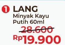 Promo Harga CAP LANG Minyak Kayu Putih 60 ml - Alfamart