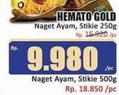 Promo Harga Hemato Gold Nugget Ayam, Stikie 500 gr - Hari Hari