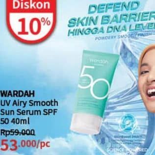 Wardah UV Shield Aqua Fresh Essence SPF 50 PA