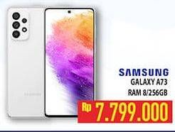 Promo Harga Samsung Galaxy A73 5G 8 GB + 256 GB  - Hypermart