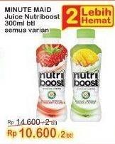 Promo Harga Minute Maid Nutriboost All Variants 300 ml - Indomaret