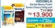 Promo Harga Indomilk Susu Kental Manis Cokelat, Plain 545 gr - Indomaret