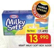 Promo Harga KRAFT Milky Soft 165 gr - Superindo