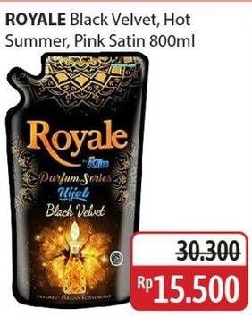 Promo Harga So Klin Royale Parfum Collection Black Velvet, Hot Summer, Pink Satin 800 ml - Alfamidi