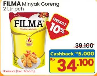 Promo Harga Filma Minyak Goreng 2000 ml - Indomaret
