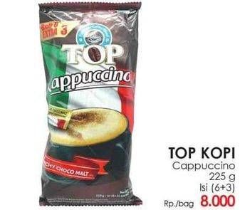 Promo Harga Top Coffee Kopi Cappucino 225 gr - Lotte Grosir