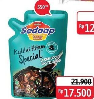 Promo Harga SEDAAP Kecap Manis Special 550 ml - Alfamidi