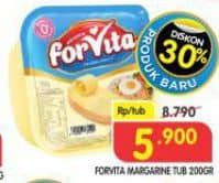 Promo Harga Forvita Margarine 200 gr - Superindo
