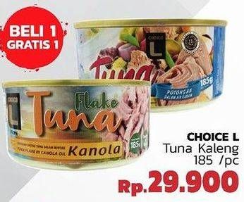 Promo Harga CHOICE L Tuna 185 gr - LotteMart