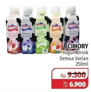 Promo Harga CIMORY Yogurt Drink All Variants 250 ml - Lotte Grosir
