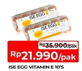 Promo Harga Ise Egg Japanese Premium Eggs 10 pcs - TIP TOP