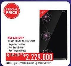 Promo Harga SHARP SJ-X185MG | Kulkas 1 Pintu  - Hypermart