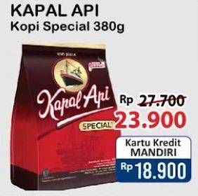 Promo Harga Kapal Api Kopi Bubuk Special 380 gr - Alfamart