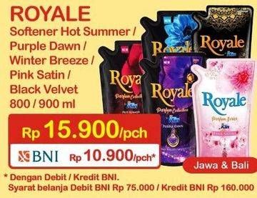 Promo Harga SO KLIN Royale Parfum Collection Hot Summer, Purple Dawn, Winter Breeze, Pink Satin, Black Velvet 900 ml - Indomaret
