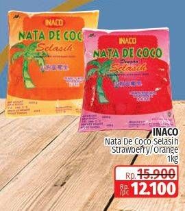 Promo Harga INACO Selasih Strawberry, Orange 1000 gr - Lotte Grosir