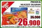 Promo Harga SO GOOD Chicken Nugget Original, Hot Spicy 400 gr - Giant