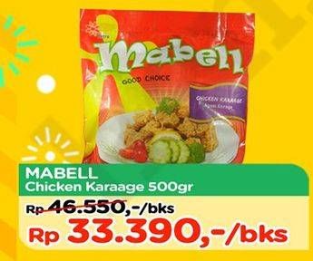 Promo Harga MABELL Chicken Karaage 500 gr - TIP TOP