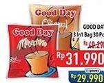 Promo Harga Good Day Instant Coffee 3 in 1 per 30 sachet 20 gr - Hypermart